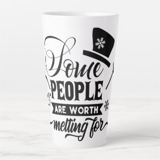 Tasse Latte certaines personnes méritent d'être fondues pour