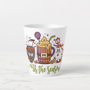 Tasse Latte "C'Est La Saison Café Halloween