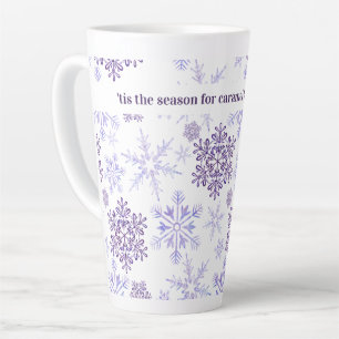 Tasse Latte C'est la saison pour .. Flèche de neige personnal