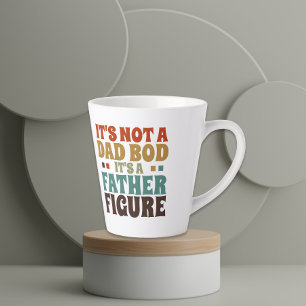 Tasse Latte C'est pas un papa bod C'est un père Figure Fête de
