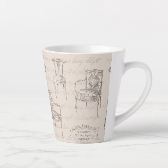 Tasse Latte Chaises Dulocke (Droite)