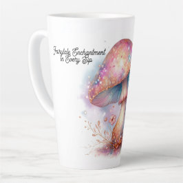 Tasse Latte Champignon de jardin Fairytale enchanté