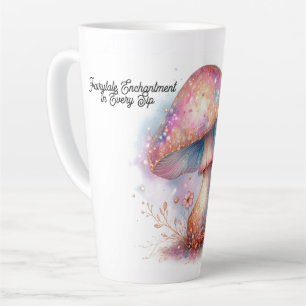 Tasse Latte Champignon de jardin Fairytale enchanté