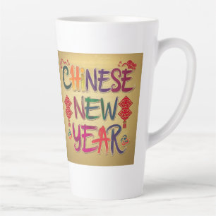 Tasse Latte Changement du Nouvel An chinois