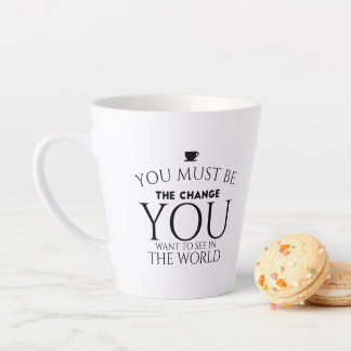 Tasse Latte Changer noir
