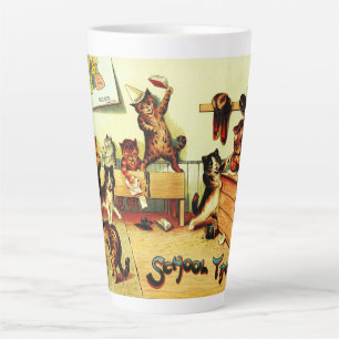 Tasse Latte Chaos en classe Kitten Louis Wain
