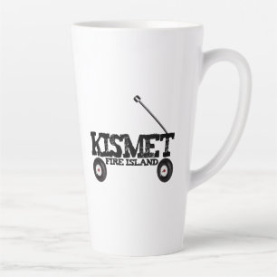 Tasse Latte Chariot de Kismet Fire Island Été Chariot de Plage
