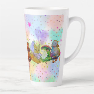 Tasse Latte Charms Chanceux