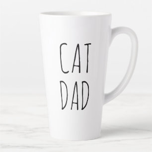 Tasse Latte "Chat Papa" Simple Farmhouse moderne