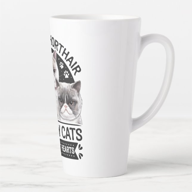 Tasse Latte Chats croustillants britanniques (Droite)