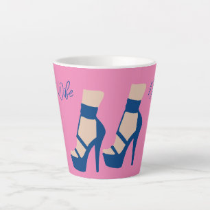 Tasse Latte Chaussure à talon élevé Thunder_Cove