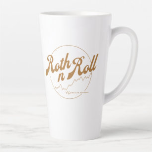 Tasse Latte Chemise de la tournée mondiale Roth n Roll – Humou