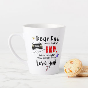 Tasse Latte Cher papa et BMW
