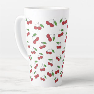 Tasse Latte Cherry sauvage