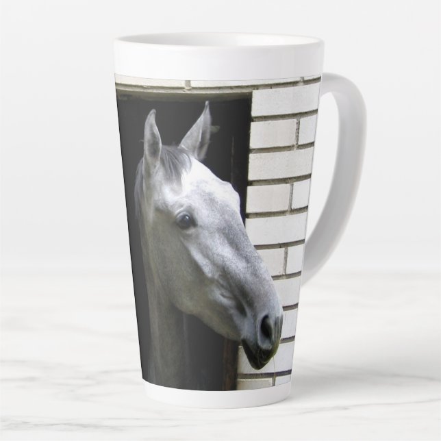 Tasse Latte Cheval (Angle droit)
