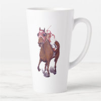 Cheval de course champion rouge blanc marron Prièr