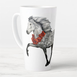 Tasse Latte Cheval Islandais Noël
