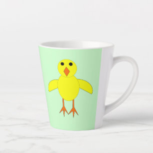 Tasse Latte Chick Pâques mignon