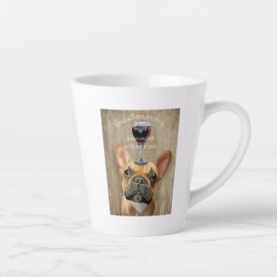 Tasse Latte Chien Au Vin, Chien de France