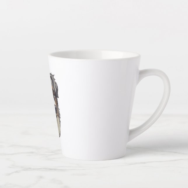 Tasse Latte Chien berger australien (Droite)