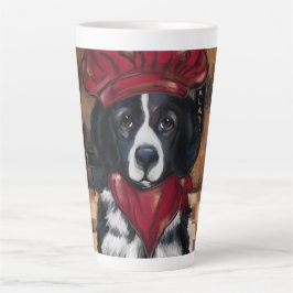 Tasse Latte Chien de Terre-Neuve