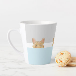 Tasse Latte Chien long haïré de Chihuahua  
