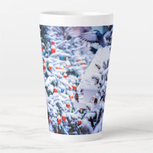 Tasse Latte Christmas Idyll belle