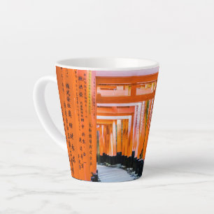 Tasse Latte Cinquante nuances d'orange - Senbon Torii, Kyoto