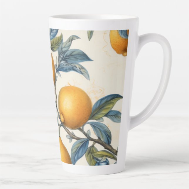 Tasse Latte Citron méditerranéen (Droite)