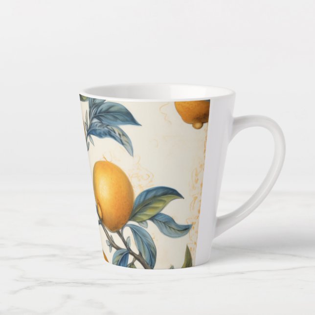 Tasse Latte Citron méditerranéen (Droite)