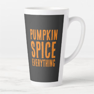TASSE LATTE CITROUILLE ÉPICE TOUT TOMBE