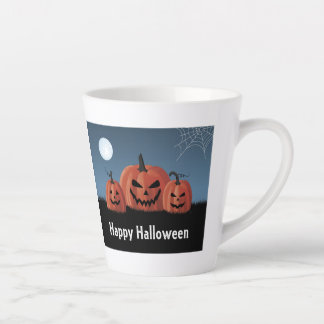 Tasse Latte Citrouilles Halloween