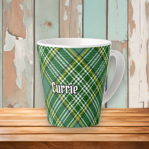Tasse Latte Clan Currie Tartan