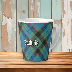Tasse Latte Clan Guthrie Tartan