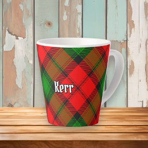 Tasse Latte Clan Kerr Tartan
