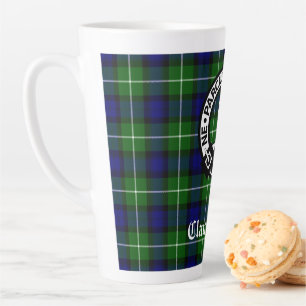 Tasse Latte Clan Lamont Crest Badge et Tartan