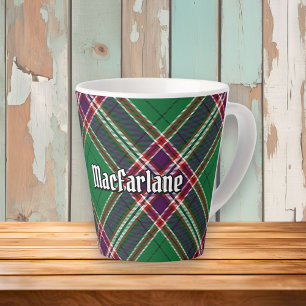 Tasse Latte Clan MacFarlane Chasse moderne Tartan