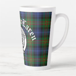 Tasse Latte Clan MacLaren Crest Badge & Tartan