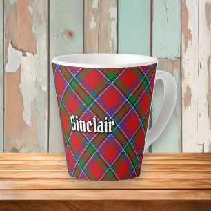 Tasse Latte Clan Sinclair Tartan