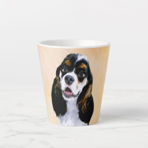 Tasse Latte Cocker Spaniel (Parti) Peinture - Art original de