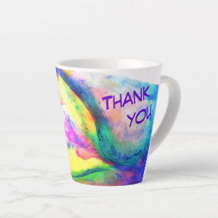 Tasse Latte Coeur de gratitude