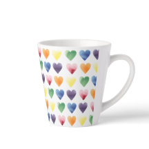 Coeurs arc-en-ciel