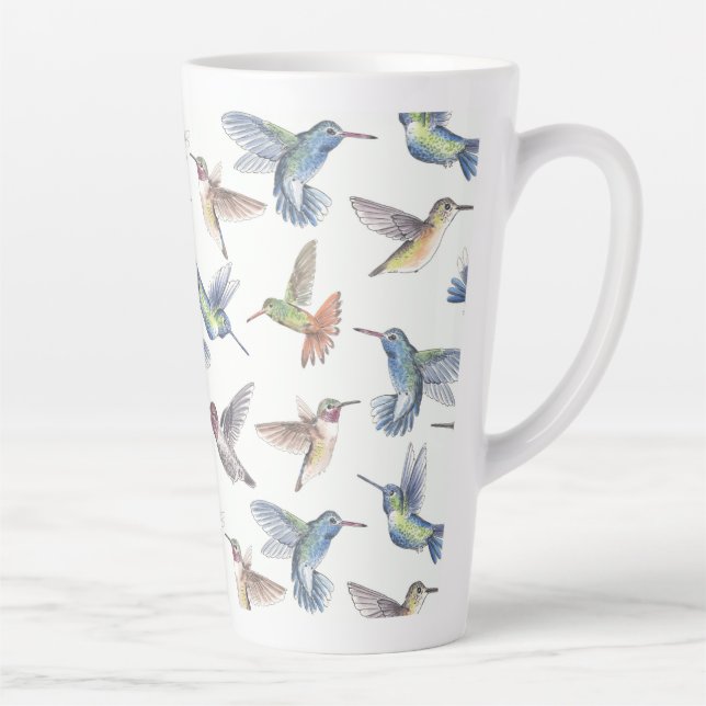 Tasse Latte Colibri (Droite)