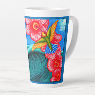 Tasse Latte Colibri Océan