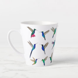 Tasse Latte Colibri tropical