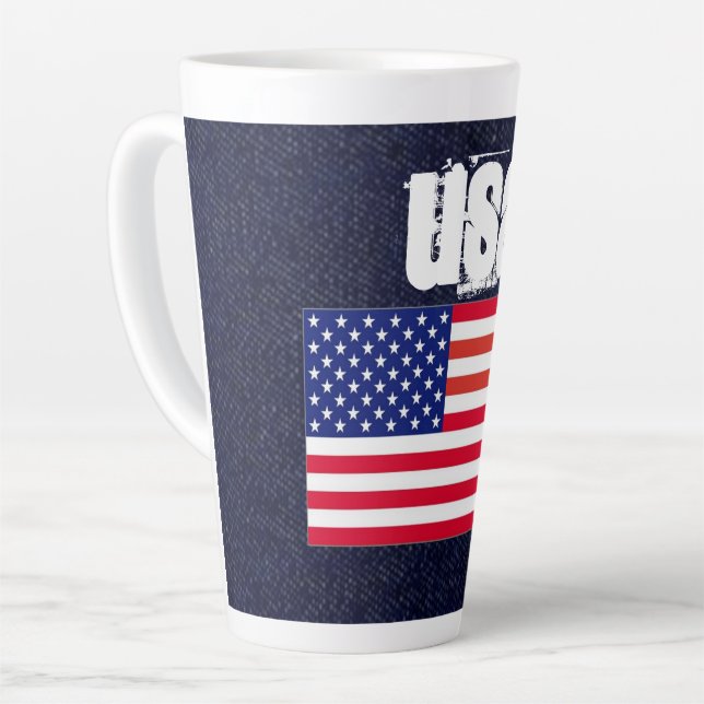 Tasse Latte Collection Cadeaux militaires (Angle gauche)