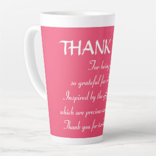 Tasse Latte Collection de cadeaux de foi