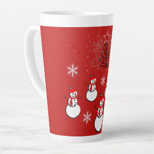 Tasse Latte Collection de Noël Suzanne Elizabeth