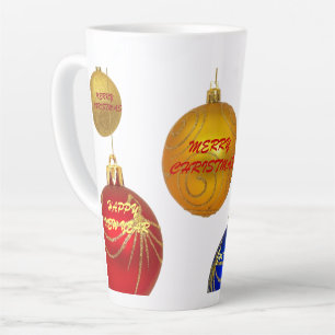 Tasse Latte Collection de Noël Suzanne Elizabeth Fêtes