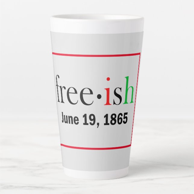 Tasse Latte Commémoration du 11 juin (Devant)